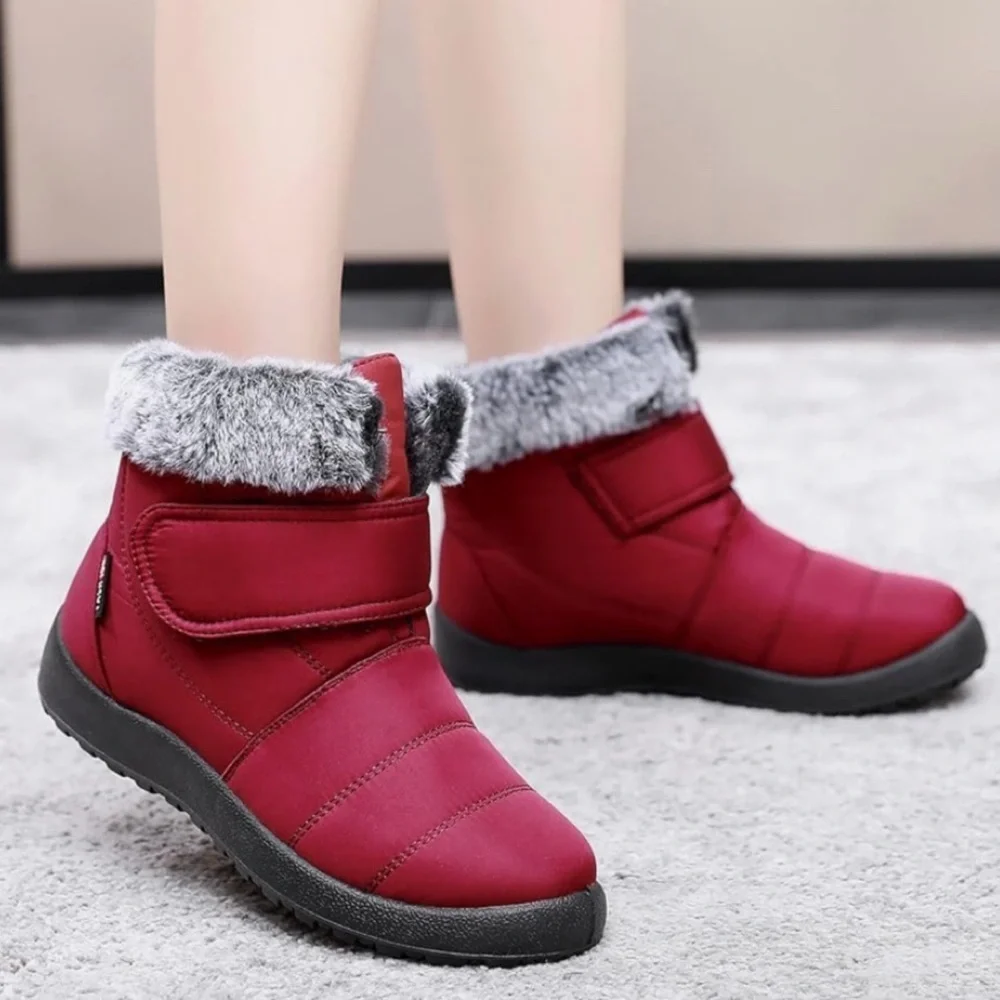 Burgundy Winter Snow/Rain Boots